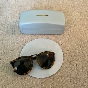 Karen Walker Special Fit Harvest sunglasses - crazy tort/smoke
